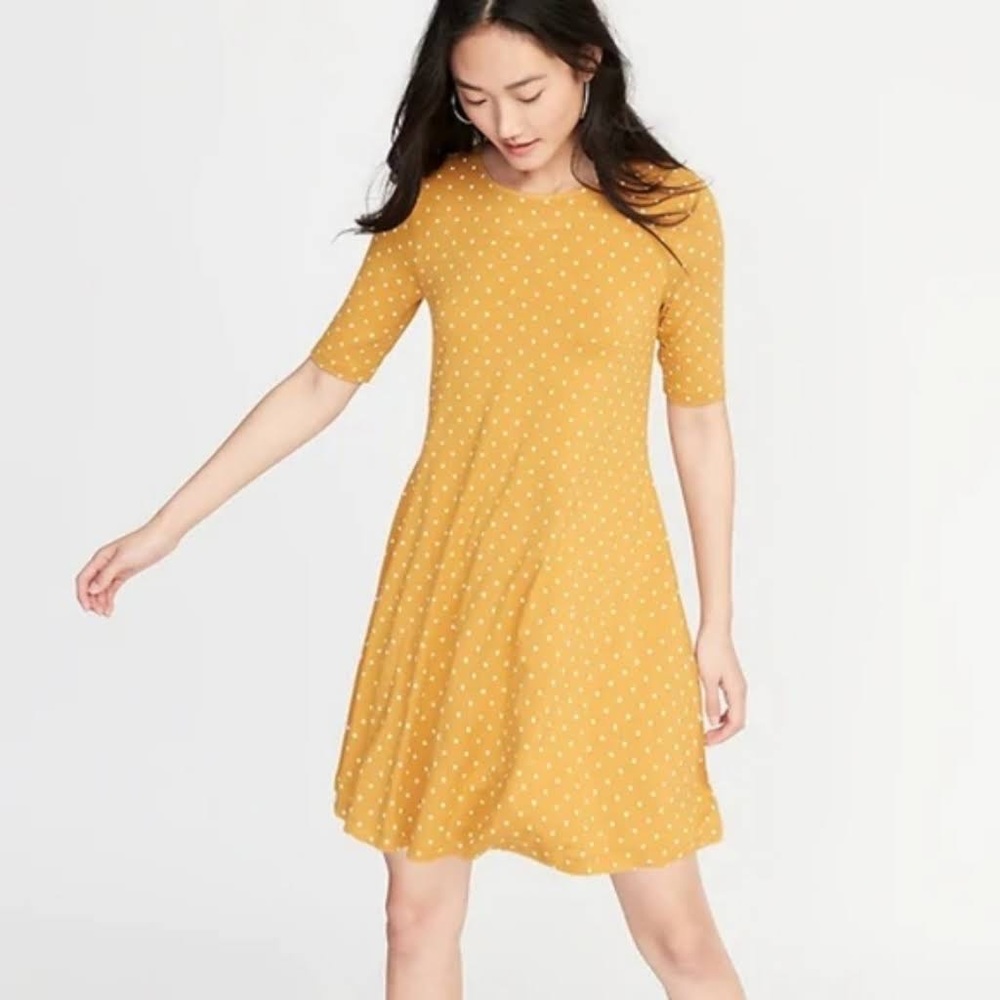 Old Navy Yellow Shift Dress